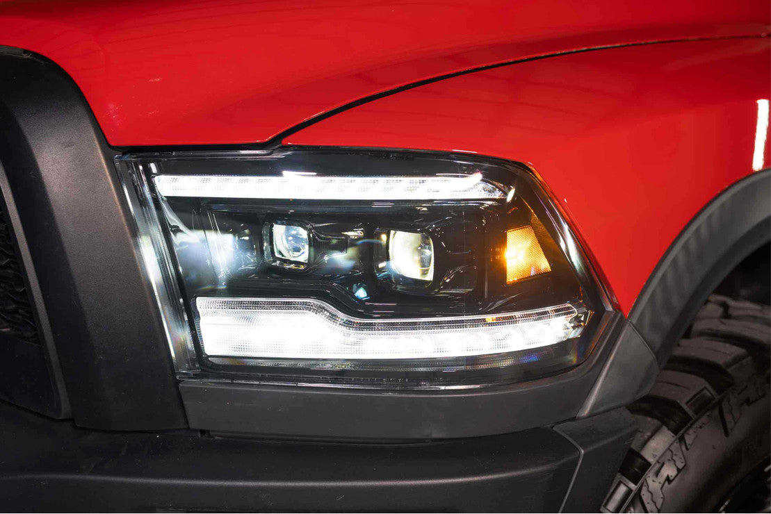 Morimoto XB LED Projector Headlights: Dodge Ram 1500/2500 2009-2018
