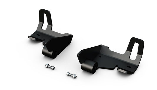 JK: Falcon Bolt-On Rear Shock Skid Plate Kit