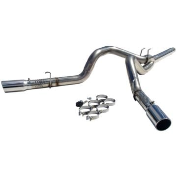 MBRP Armor Lite 4" DPF-Back Duals Exhaust System 08-10 6.4L Ford Powerstroke 2008-10 Ford Super Duty 6.4L Powerstroke Diesel