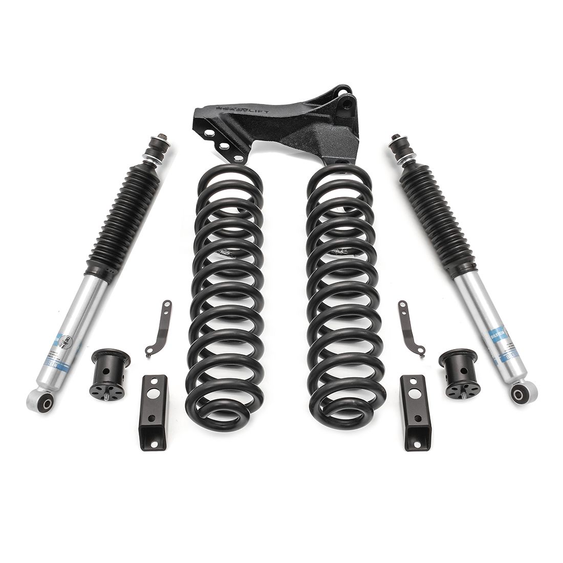 2.5" Coil Spring Front Lift Kit W/Bilstein Shocks - Ford Super Duty Diesel 4WD 2017-2022