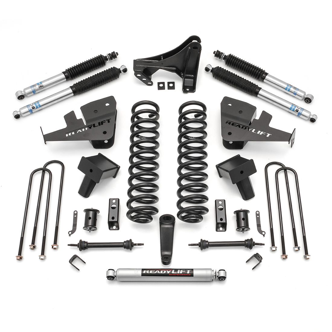 6.5" Lift Kit W/ Bilstein Shocks - Ford Super Duty F250/F350 Diesel 4WD (2-pc Drive Shaft Only) 2017-2022