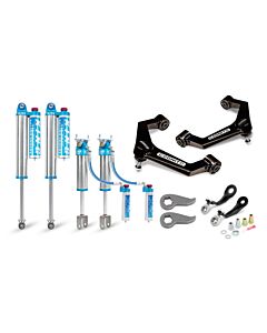 Cognito 3-Inch Elite Leveling Kit with King 2.5 Reservoir Shocks for 2020-2024 Silverado/Sierra 2500/3500 2WD/4WD