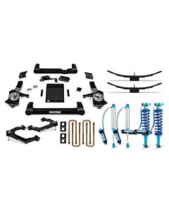 Cognito 6-Inch Elite Lift Kit with King 2.5 Remote Reservoir Shocks For 2019-2023 Silverado/Sierra 1500 2WD/4WD Including AT4 and Trail Boss