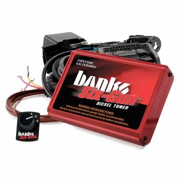 Banks Six-Gun Diesel Tuner with Switch 06-07 GM 2500HD / 3500 Duramax LLY LBZ Multiple Applications