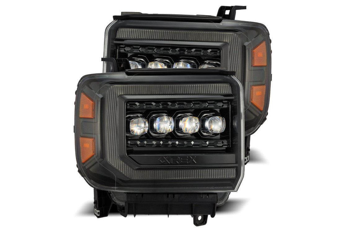 GMC SIERRA (2014-2018): ALPHAREX NOVA LED HEADLIGHTS