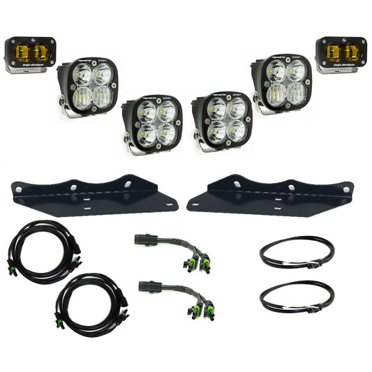 Ford Raptor Squadron/S2 SAE Sportsman Fog Pocket Light Kit Ford 2017-2020 F150, NOTE: Raptor SAE Fog Amber