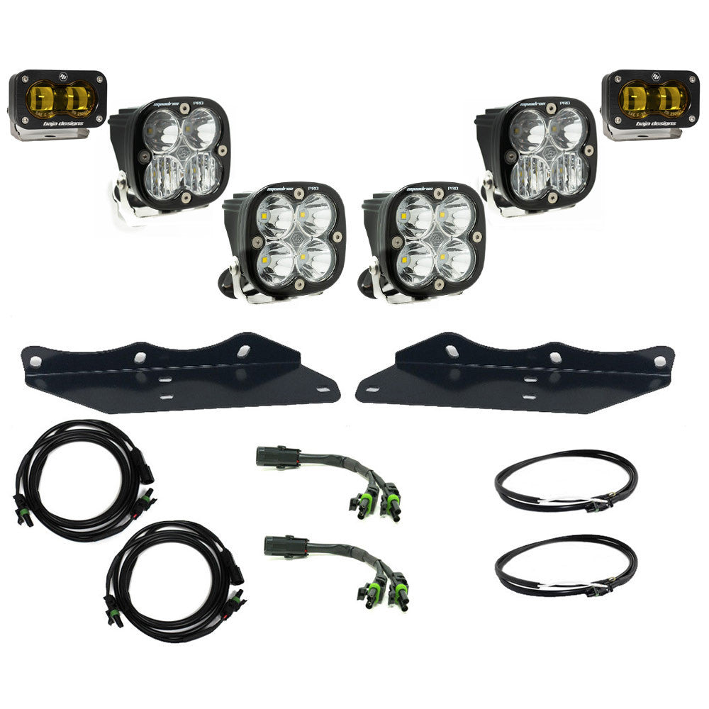 Ford Raptor Squadron/S2 SAE Pro Fog Pocket Light Kit Ford 2017-2020 F150, NOTE: Raptor Amber