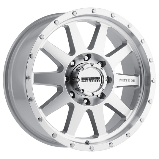 Method | MR301 The Standard 20x9 +18mm Offset 8x170 130.81mm CB Machined/Clear Coat Wheels