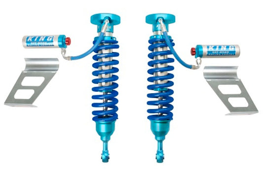 King Shocks | 2007-2021 Toyota Tundra 2.5 Front Coilover Remote Reservoir With Adjuster - Pair