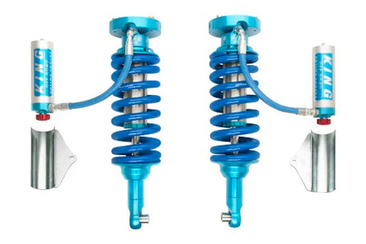 King Shocks | 2016+ Nissan Titan XD Front 2.5 Remote Reservoir Coilover With Adjuster - Pair