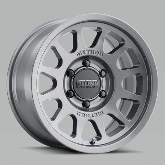 Method | MR703 17x8.5 +35mm Offset 5x150 110.5mm CB Gloss Titanium Wheels