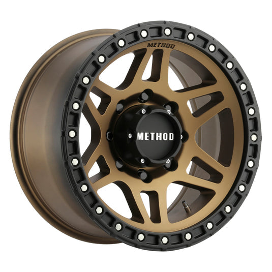 Method | MR312 17x8.5 0mm Offset 8x170 130.81mm CB Method | Bronze/Black Street Loc Wheels