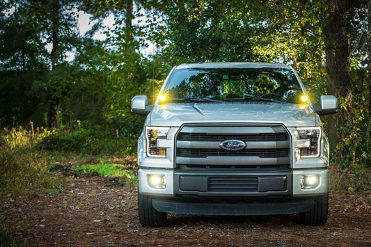 MORIMOTO 4BANGER LED A-PILLAR SYSTEM/DITCH LIGHTS: FORD F150/RAPTOR 2015-2020