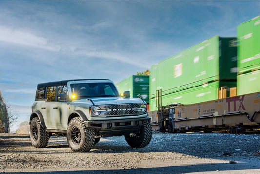 MORIMOTO 4BANGER LED A-PILLAR SYSTEM/DITCH LIGHTS: FORD BRONCO 2021-2023