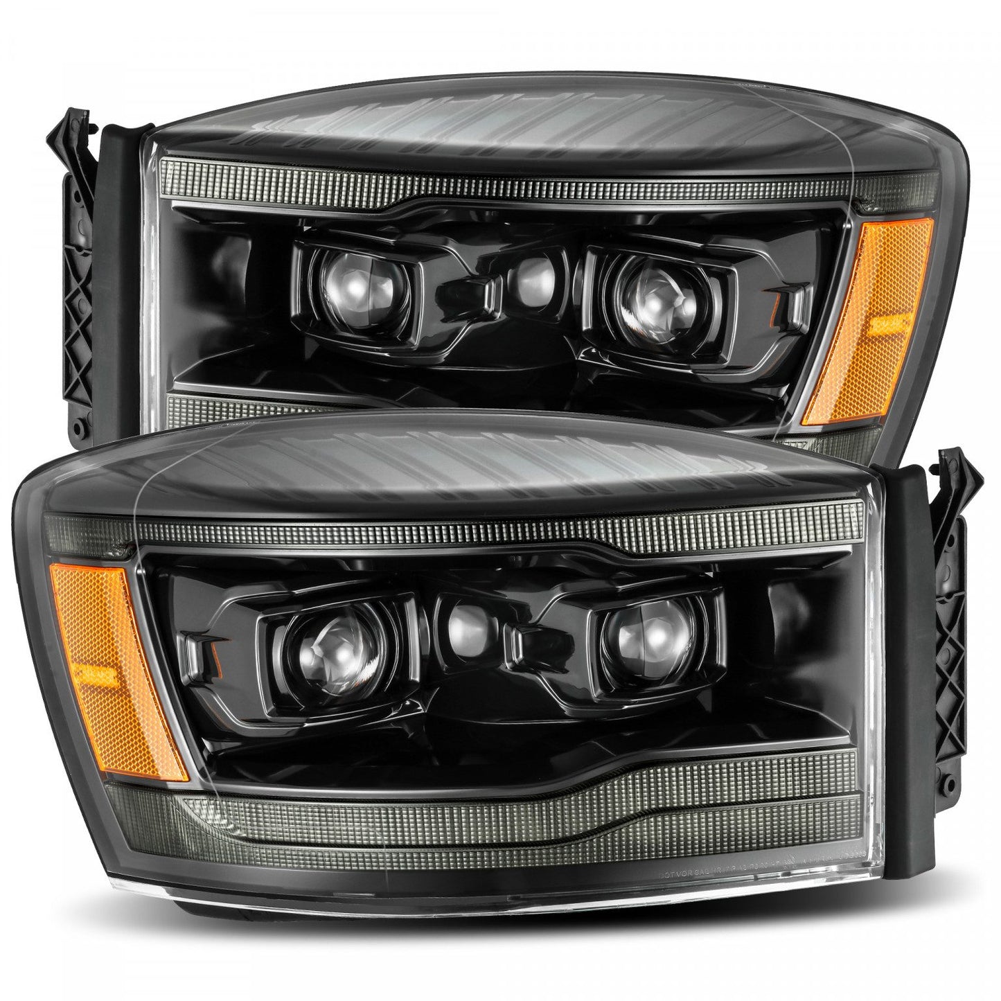 AlphaRex Luxx-Series LED Headlights: Dodge Ram (2006-2008)