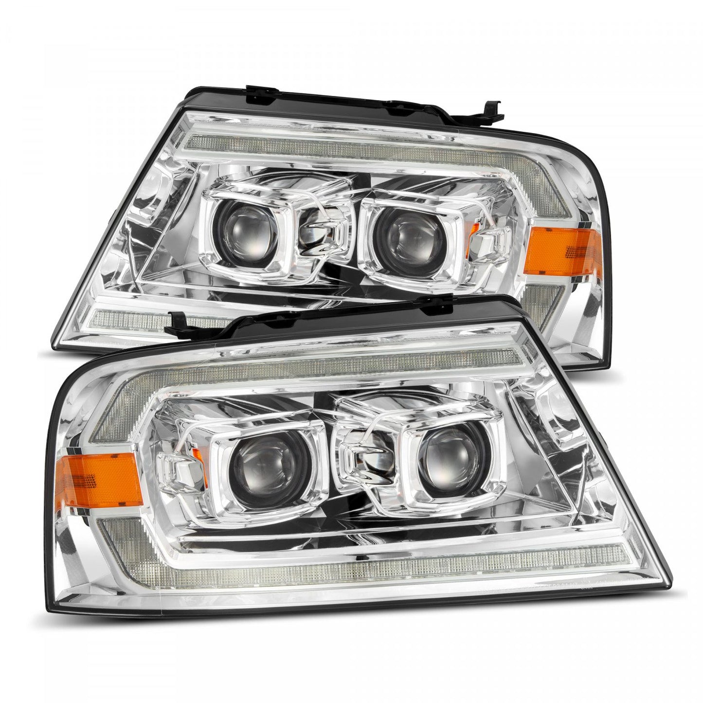 2004-2008 Ford F150 Alpharex LUXX-Series LED Projector Headlights