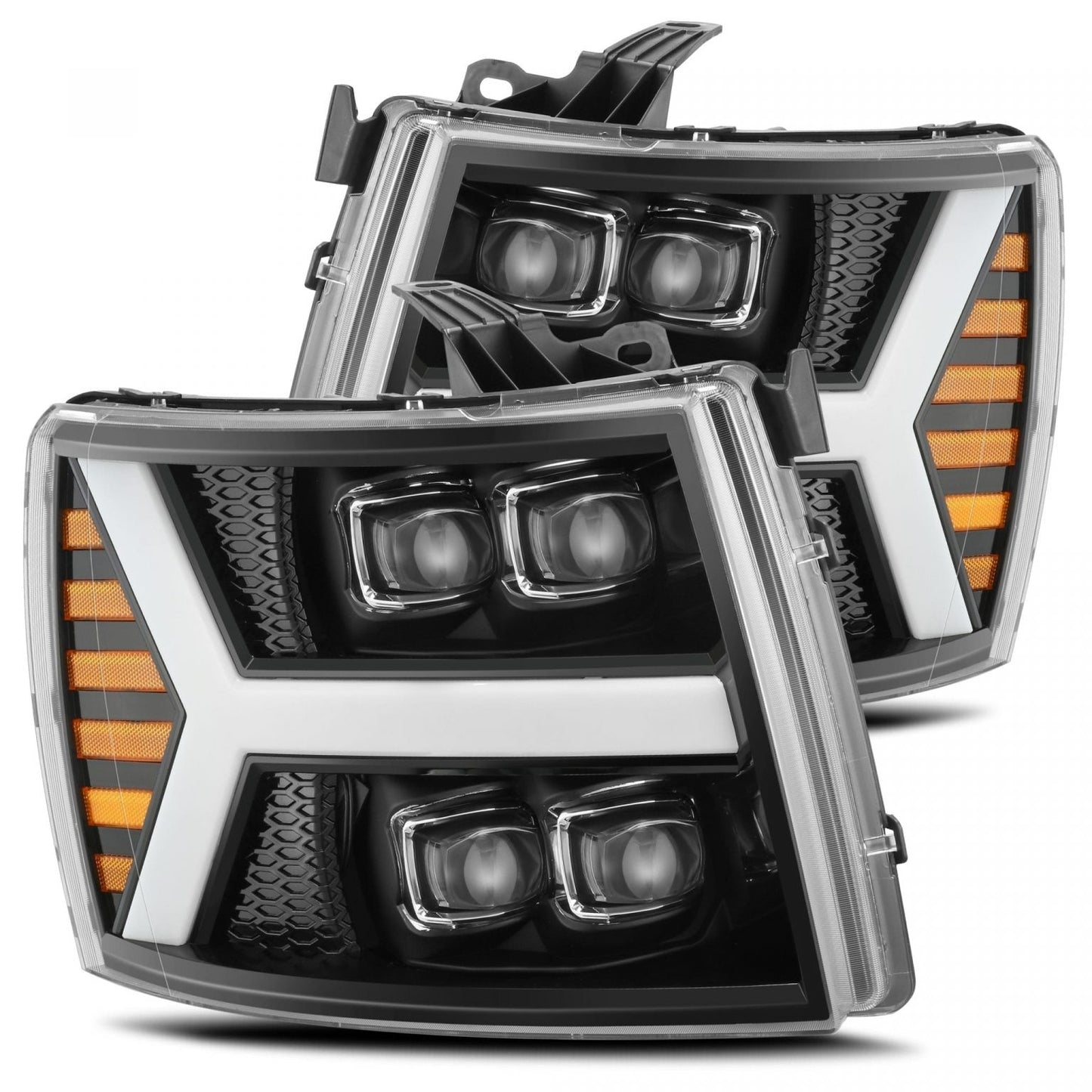 AlphaRex Nova-Series LED Headlights: Chevy Silverado (2007-2013)