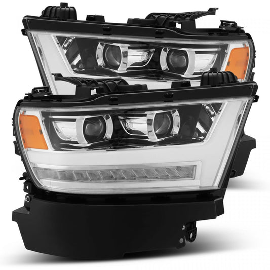 AlphaRex Luxx-Series LED Headlights: Dodge Ram 1500 (2019-2023)