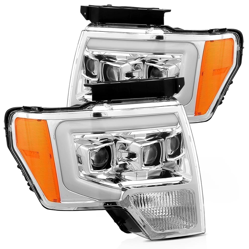 AlphaRex Luxx-Series LED Headlights: Ford F150 (2009-2014)