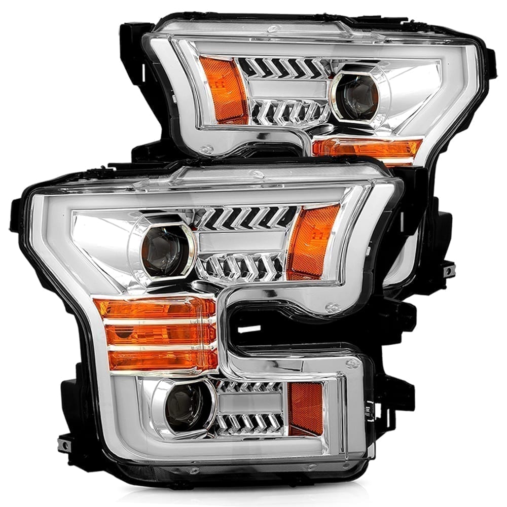 AlphaRex Pro-Series Halogen Headlights: Ford F150 (2015-2017)