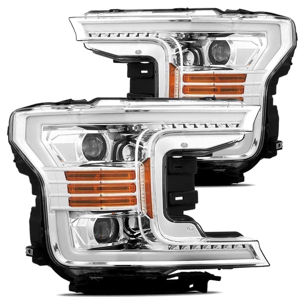 AlphaRex Luxx-Series LED Projector Headlights: Ford F150 (2018-2020)