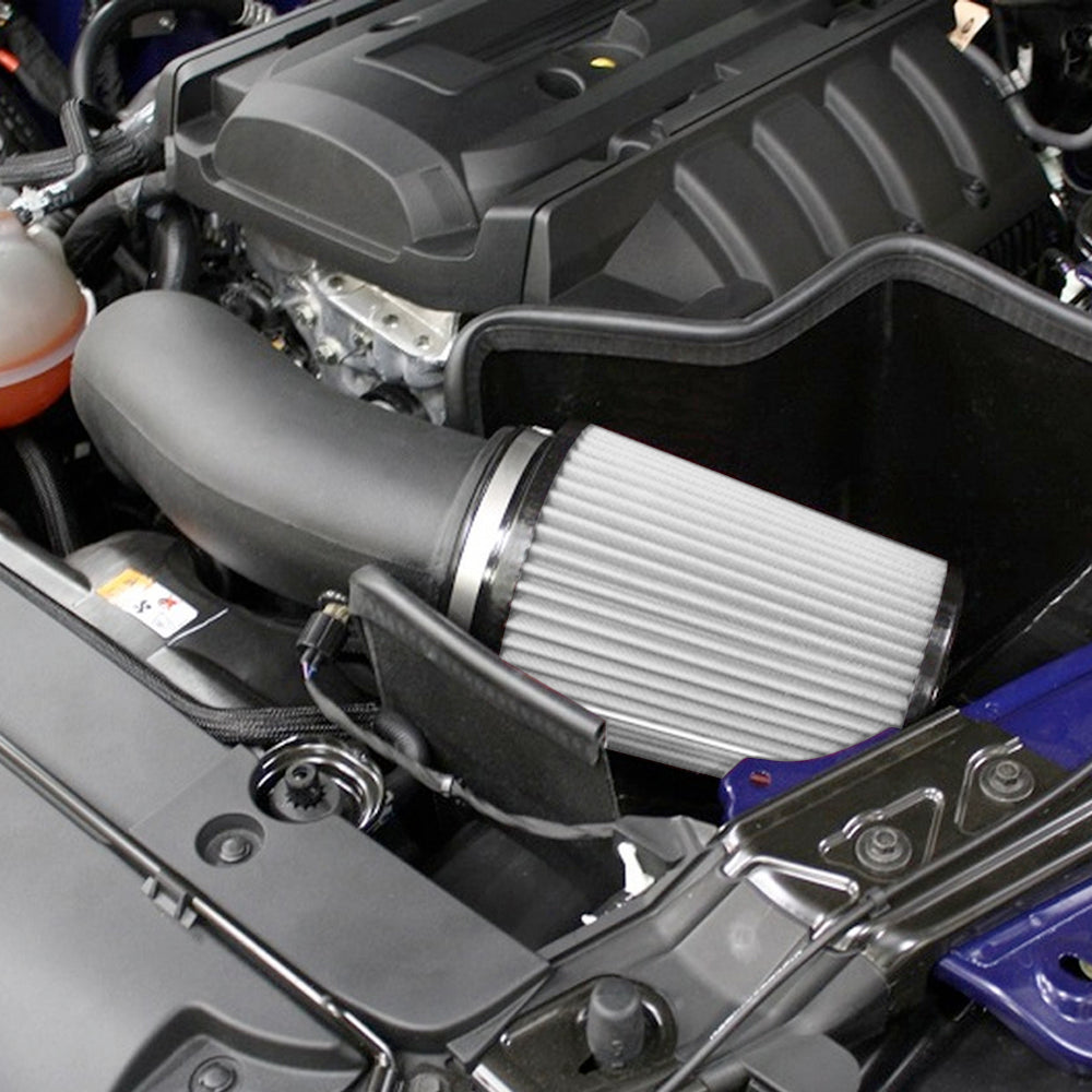 JLT Cold Air Intake for 2015-2020 Mustang EcoBoost- No Tune Required Dry Extendable
