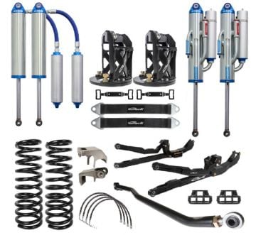 Carli 3" UnChained 3.5 Long Arm Suspension System 03-09 Ram 5.9L / 6.7L Cummins