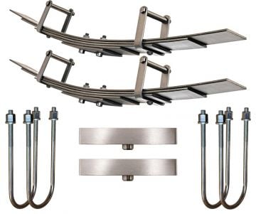 Carli 2-2.5" Rear Lift Progressive 5 Leaf Add-A-Pack Leaf Springs 19-24 Ram 3500