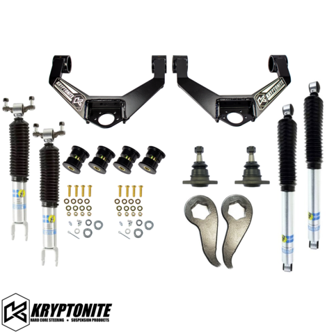 Kryptonite | 2020-2022 GM 2500 / 3500 Stage 3 Leveling Kit With Bilstein Shocks | KR20STAGE3BIL