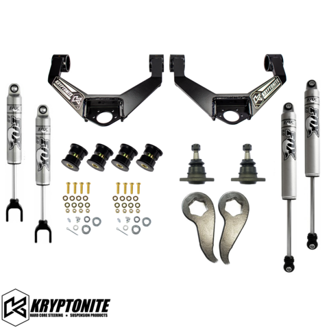 Kryptonite | 2020-2022 GM 2500 / 3500 Stage 3 Leveling Kit With Fox Shocks | KR20STAGE3FOX