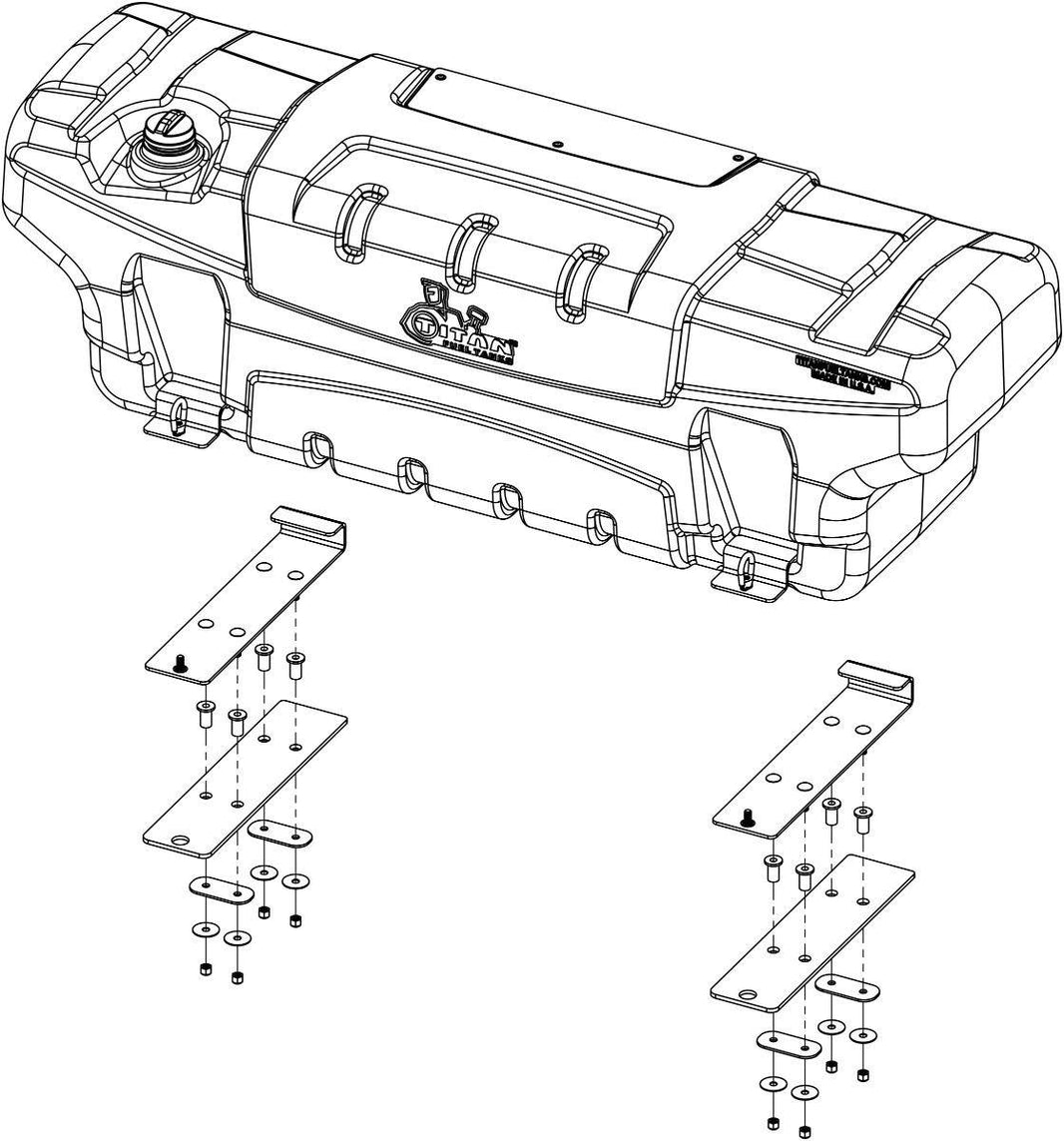 Titan Fuel Tanks | Aluminum Body Insulator Kit | 9900001