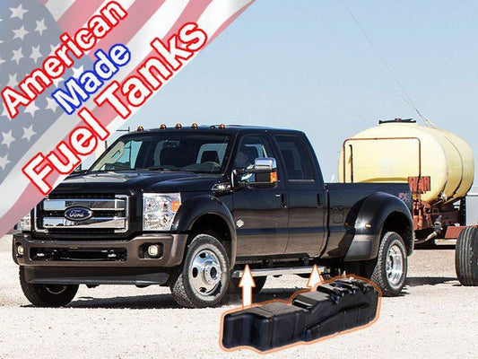 Titan Fuel Tanks | 2011-2016 Ford Crew Cab Long Bed Super Series | 7020311