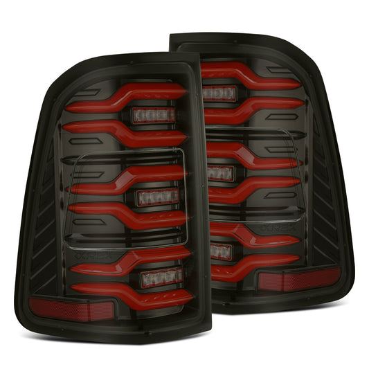 2019-2024 Dodge Ram 1500 Alpharex LUXX-Series LED Tail Lights