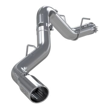 MBRP 4" DPF-Back Armor Lite Single Exhaust System 20-23 GM 6.6L Duramax L5P 2020-2023 6.6L GM Duramax L5P