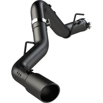 MBRP Armor Black Series 4" DPF-Back Aluminized Steel Exhaust System 20-24 6.6L GM Duramax 2020-2024 6.6L GM Duramax L5P