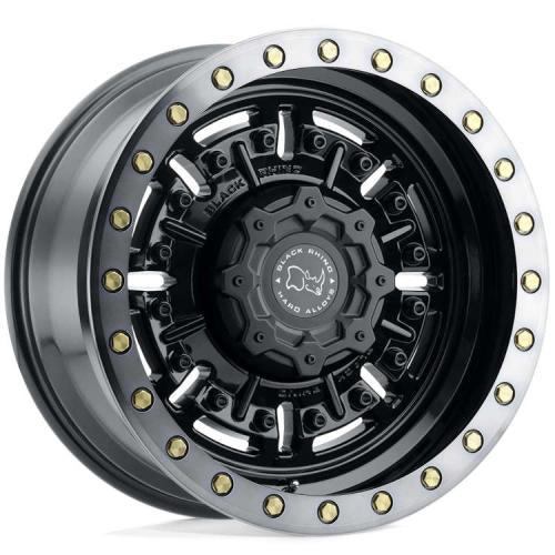 Black Rhino Abrams Black 20x9.5 +2mm