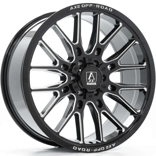 Axe Offroad Atlas Black Milled 22x9.5 +20mm