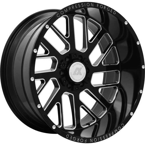 Axe Offroad AX2.0 Black Milled 20x12 -44mm