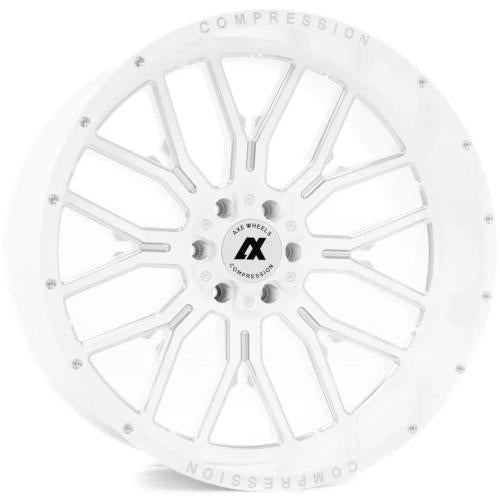 Axe Offroad AX6.3 White Milled 22x12 -44mm