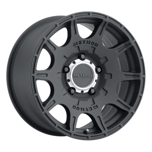 Method | MR308 Roost 17x8.5 0mm Offset 5x5 71.5mm CB Matte Black Wheels