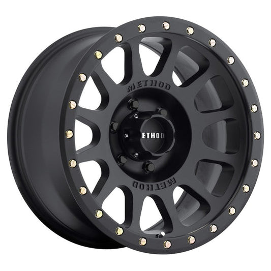 Method | MR305 NV 18x9 0mm Offset 6x135 94mm CB Method | Matte Black Street Loc Wheels