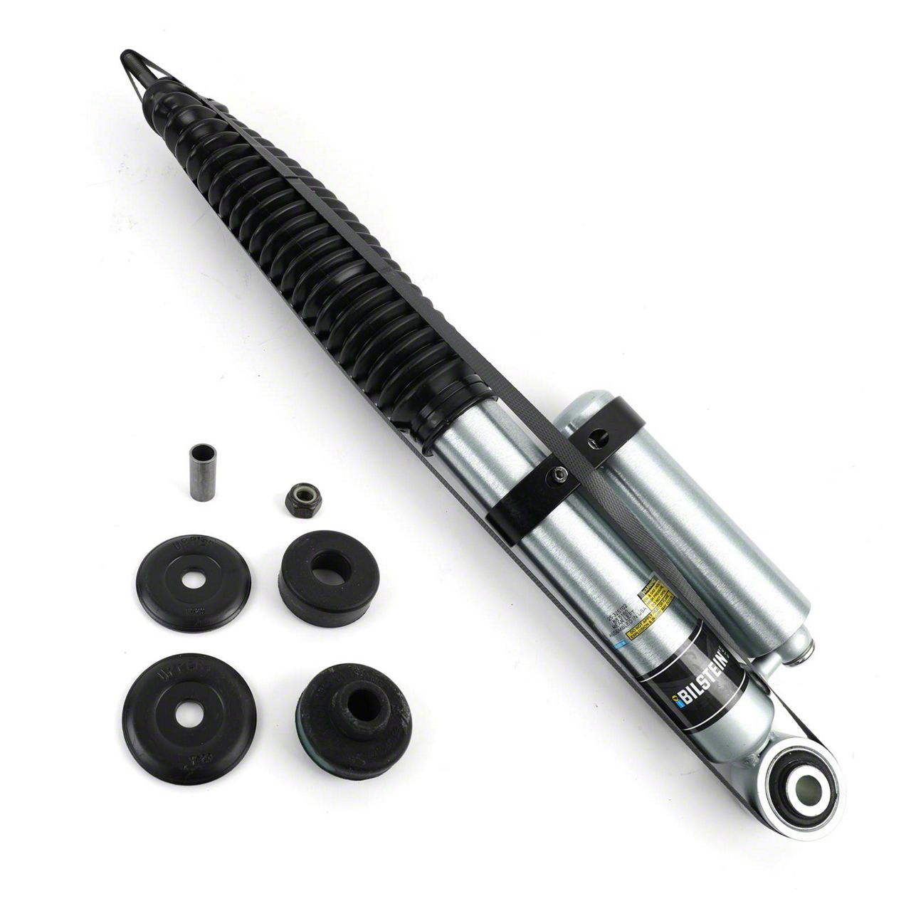 Bilstein B8 5160 Series Rear Shock for 0 to 2-Inch Lift; Driver Side (19-23 4WD RAM 1500 w/o Air Ride, Excluding TRX)