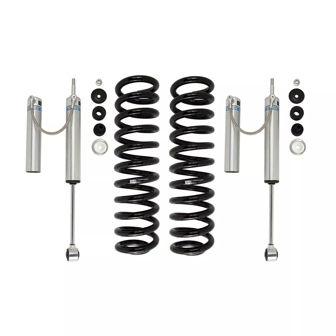 Coilover Leveling Kit Bilstein 2-Inch B8 5162 Front Suspension Leveling Kit (11-22 4WD 6.7L ...