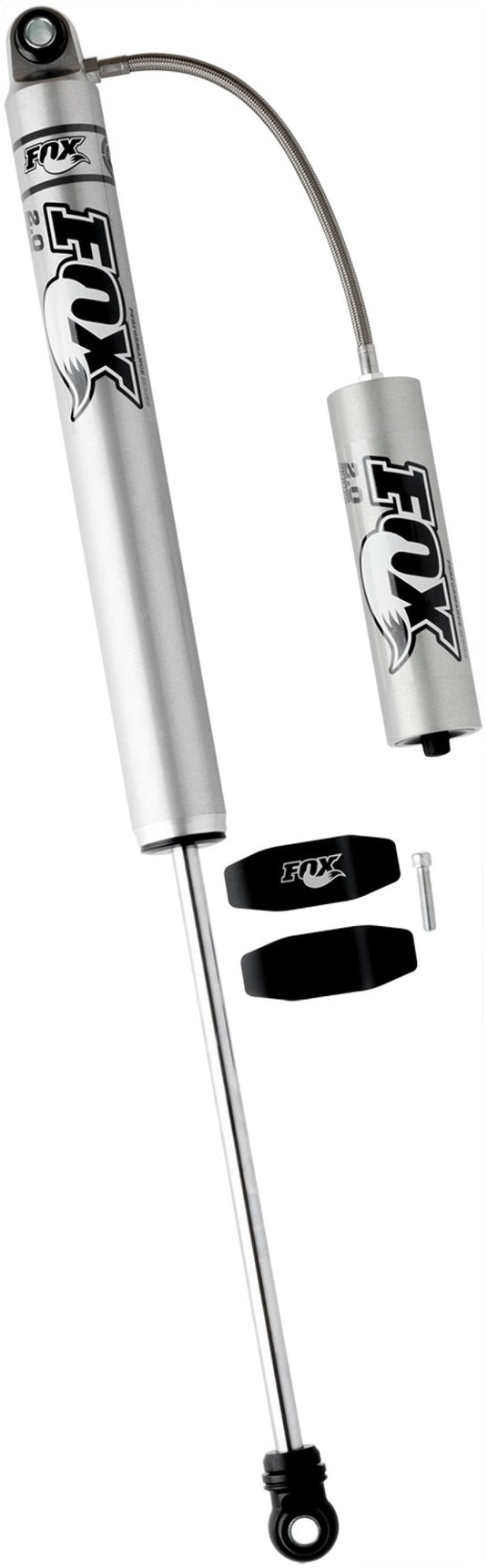 Fox | 1999-2019 GM 2500 / 3500 HD 2.0 Performance Series Smooth Body Reservoir Rear Shock | 7-10 Inch Lift