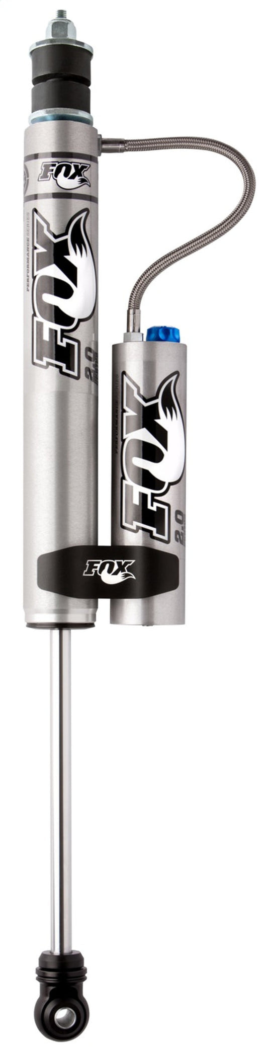 Fox | 1994-2013 Dodge Ram 2500 / 1994-2012 3500 2.0 Performance Series Smooth Body Remote Reservoir Rear Shock With Adjuster | 4-6 Inch Lift