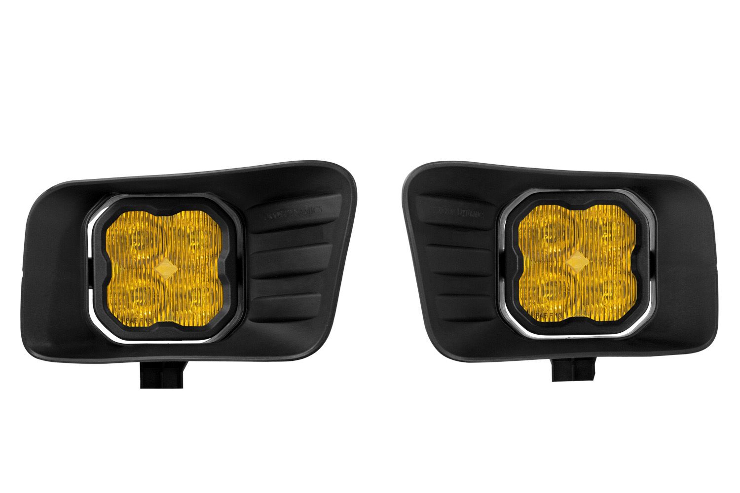 Diode Dynamics SS3 Ram Horizontal LED Fog Light Kit Pro - White SAE Driving Diode Dynamics SS3 Ram Horizontal LED Fog Light Kit Pro - White SAE Driving