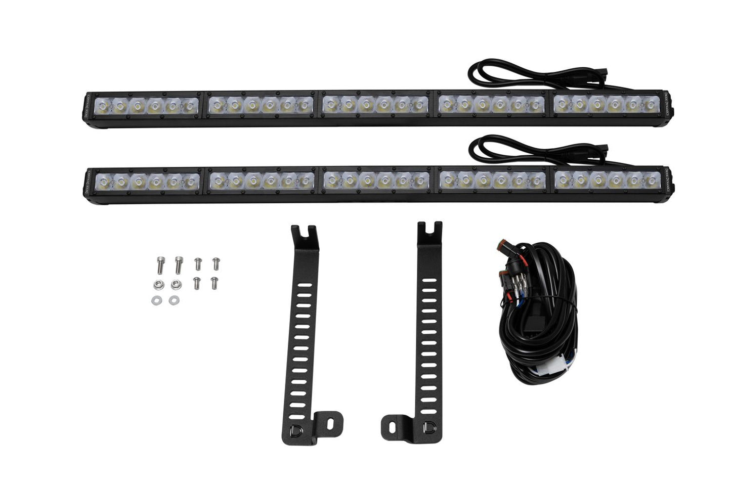 Diode Dynamics Grille-Mount LED Light Bar System: Toyota 4Runner (2014-2023) SS30 30"