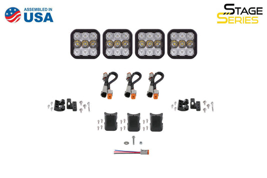 Diode Dynamics SS5 CrossLink 4-Pod 25" LED Light Bar (White)