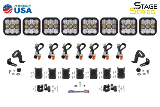 Diode Dynamics SS5 CrossLink 8-Pod 50" LED Light Bar (White)