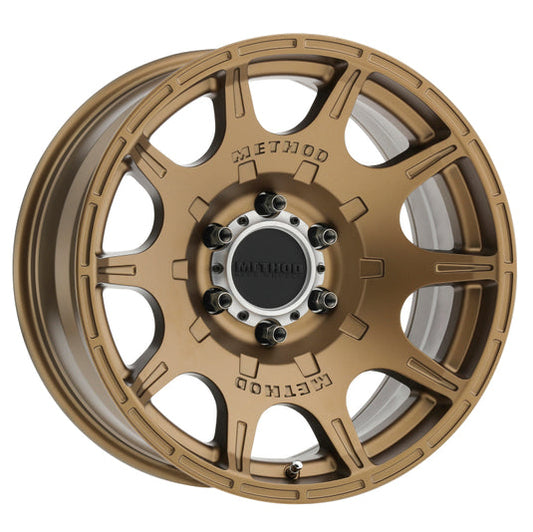 Method | MR308 Roost 17x8.5 0mm Offset 6x5.5 106.25mm CB Method | Bronze Wheels